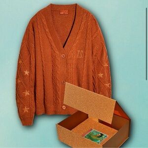 Taylor Swift Cardigan THE LIFE OF A SHOWGIRL CARDIGAN BOX SET NEW